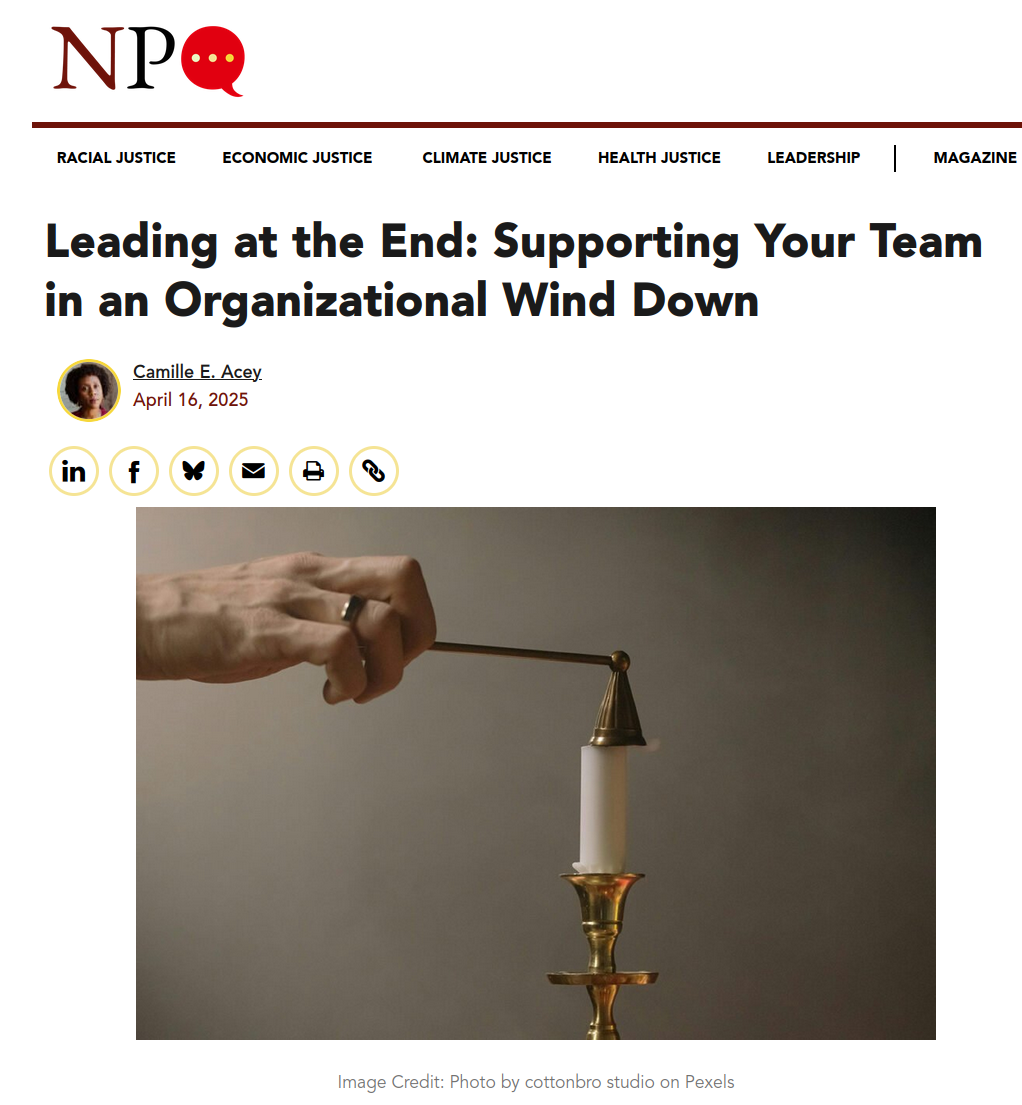 Me! In NonProfit Quarterly!